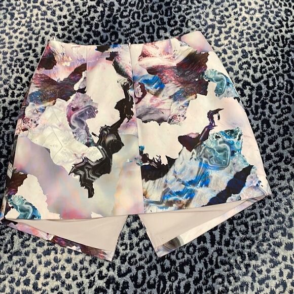 Stylestalker Multi Color Agate Mini Skirt - Picture 4 of 9